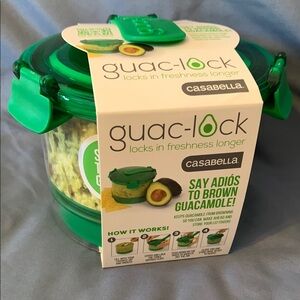 Green Guac-Lock Food Storage Container